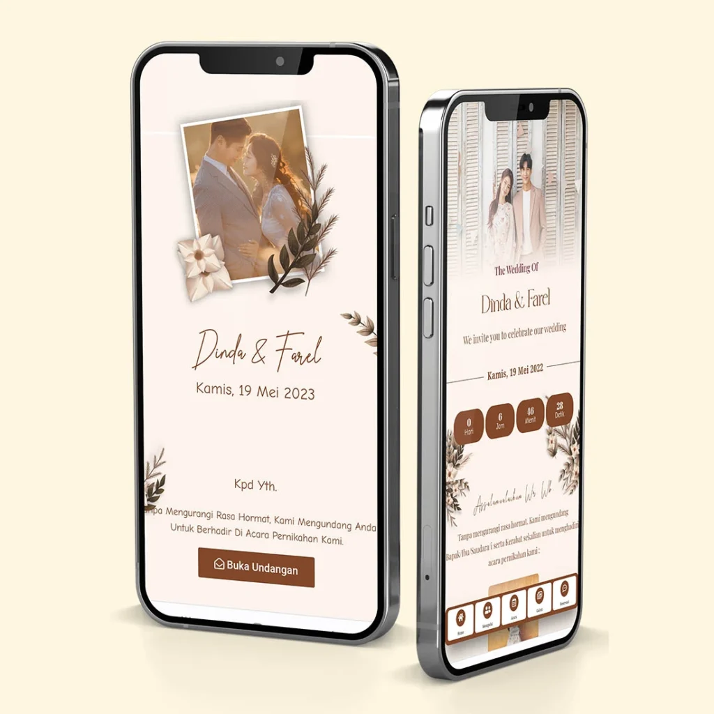 Salespage Wedding Invitation - Wordpress JSON