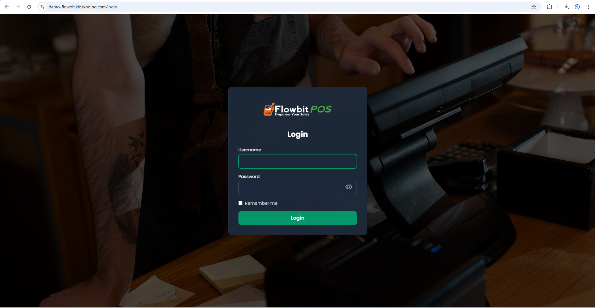 Flowbit POS - aplikasi Point of Sale (POS) kasir online berbasis web laravel